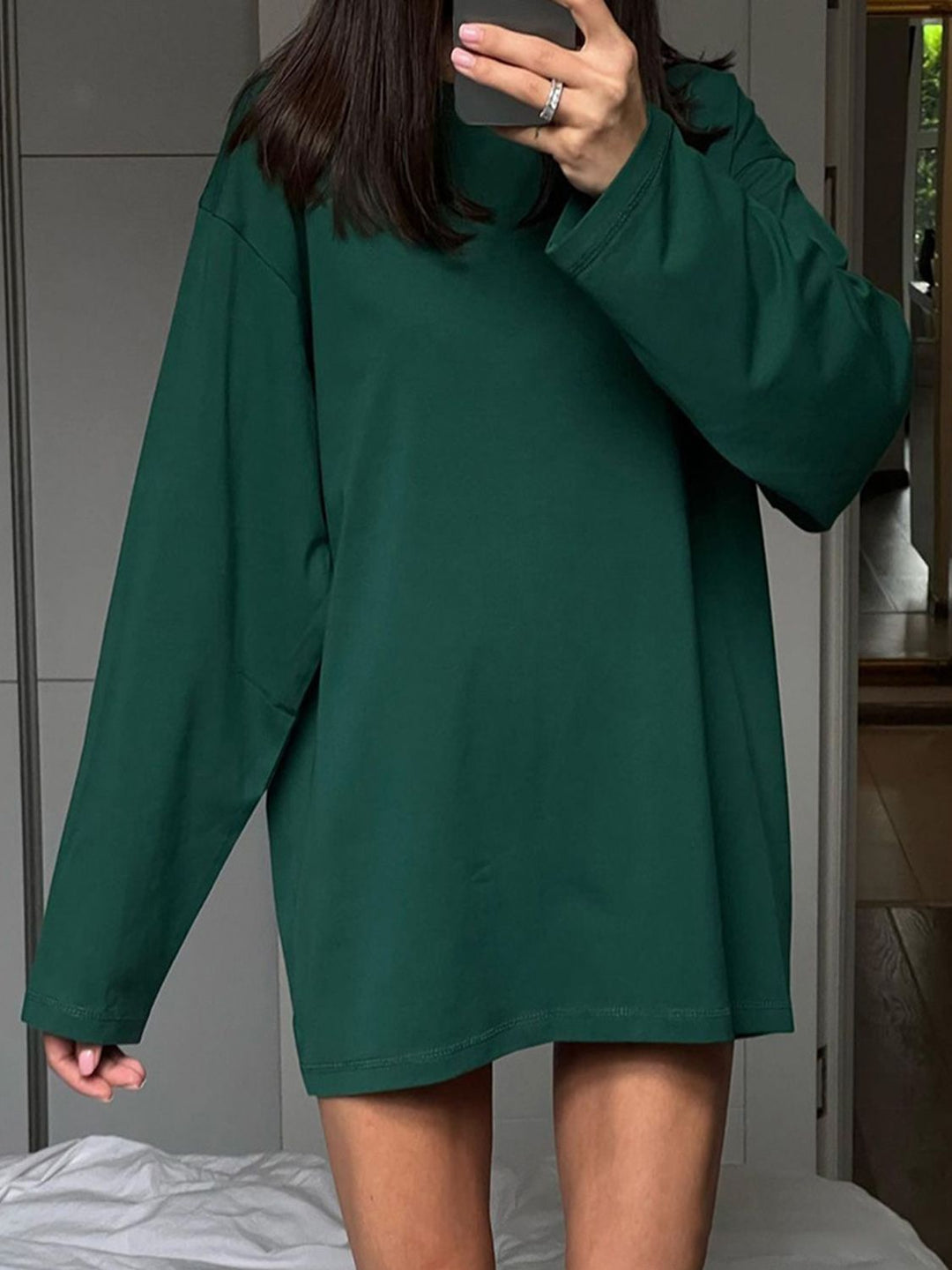 Round Neck Long Sleeve T-Shirt