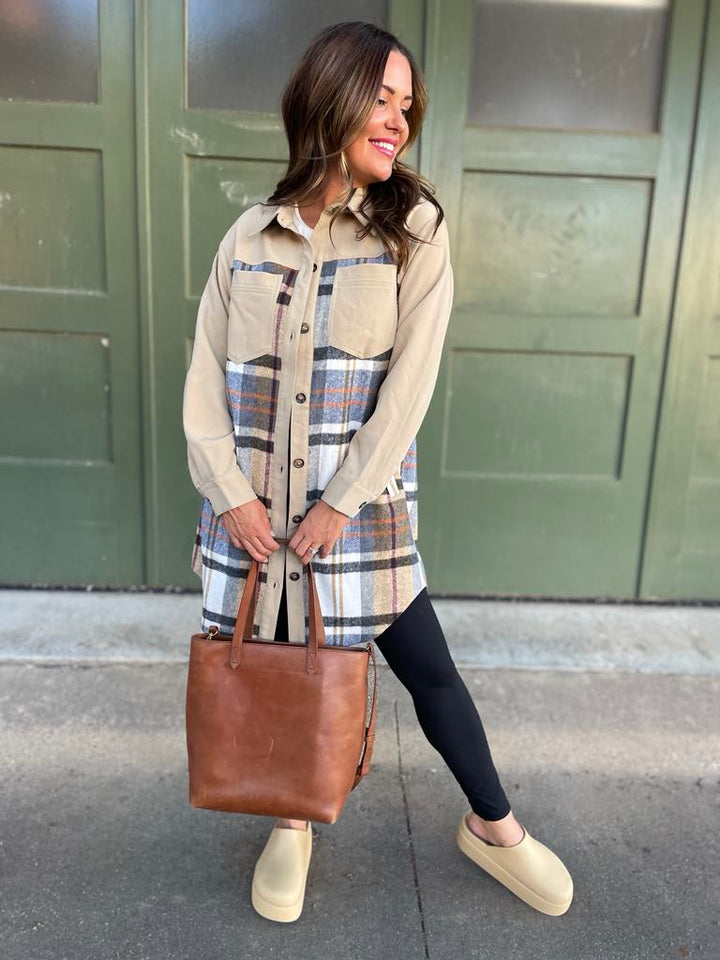 Durham Plaid Jacket in Two Colors