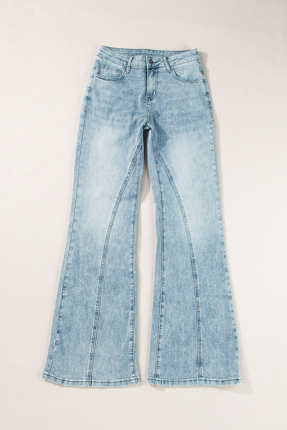 Wide Leg Jeans with Pockets