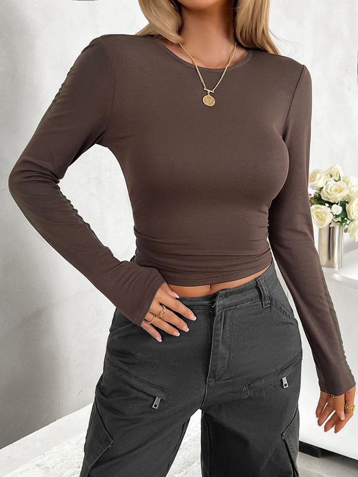 The KK Round Neck Long Sleeve T-Shirt *6 Colors*