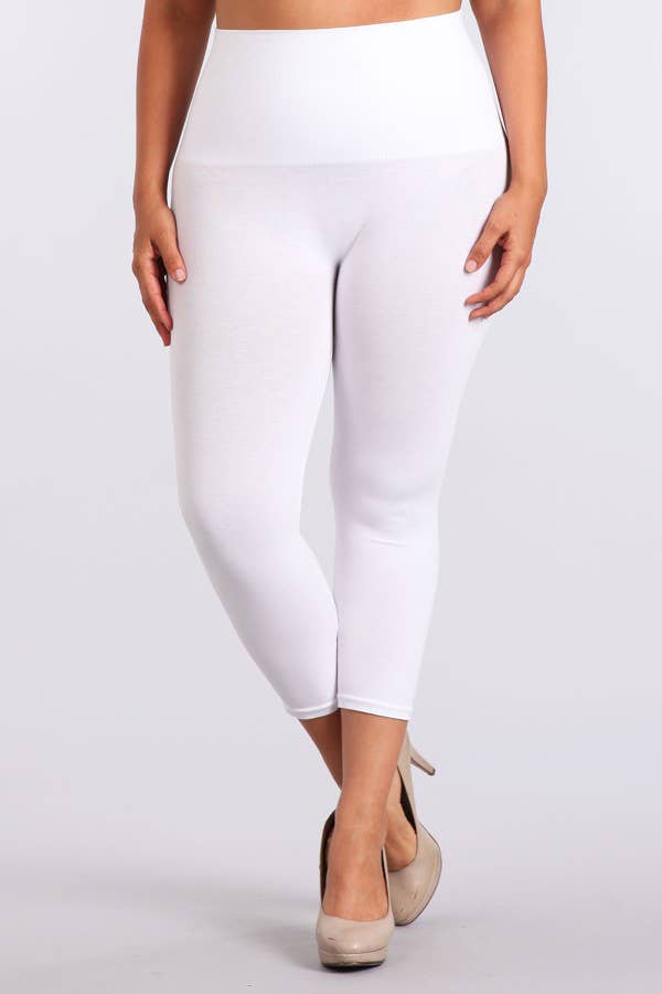 The Cropped Tummy Tuck Legging (Plus Size)