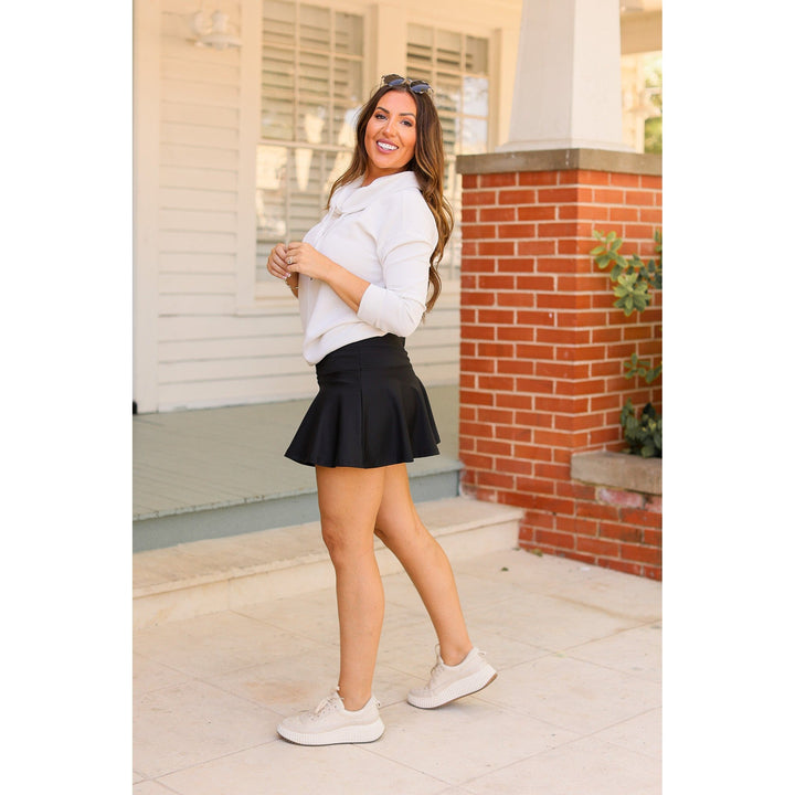 The Brielle Black Skort - by Julia Rose