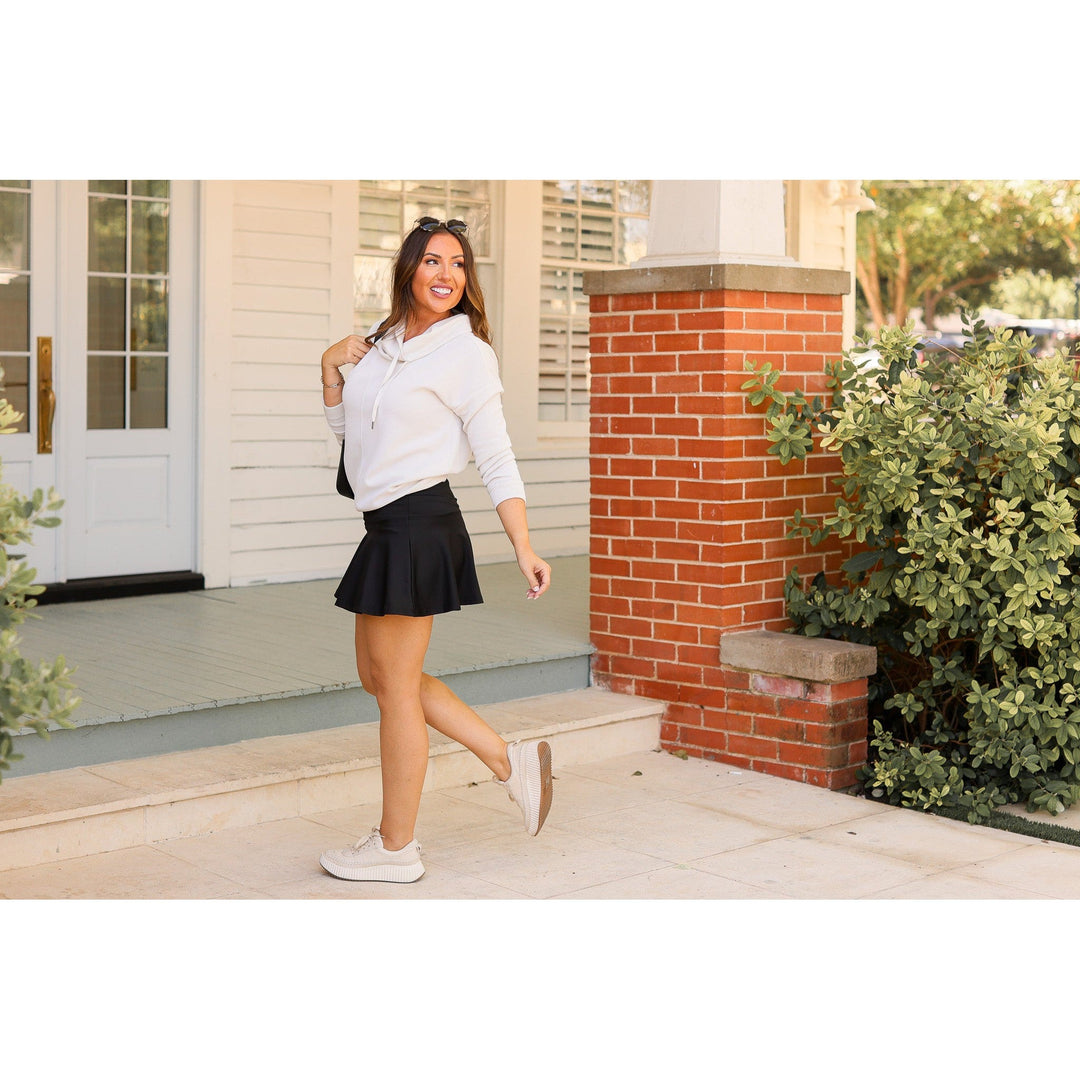 The Brielle Black Skort - by Julia Rose