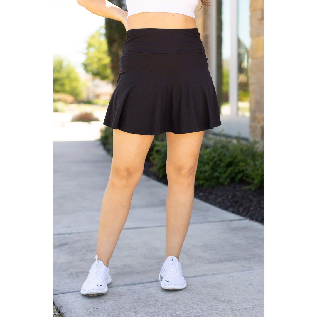 The Brielle Black Skort - by Julia Rose