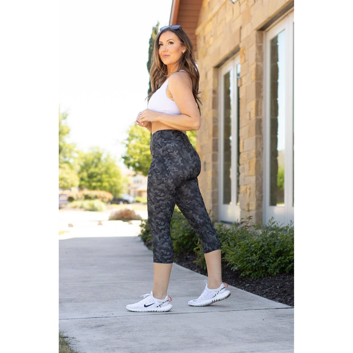 Army Camo CAPRI Leggings -  - Luxe Leggings by Julia Rose®