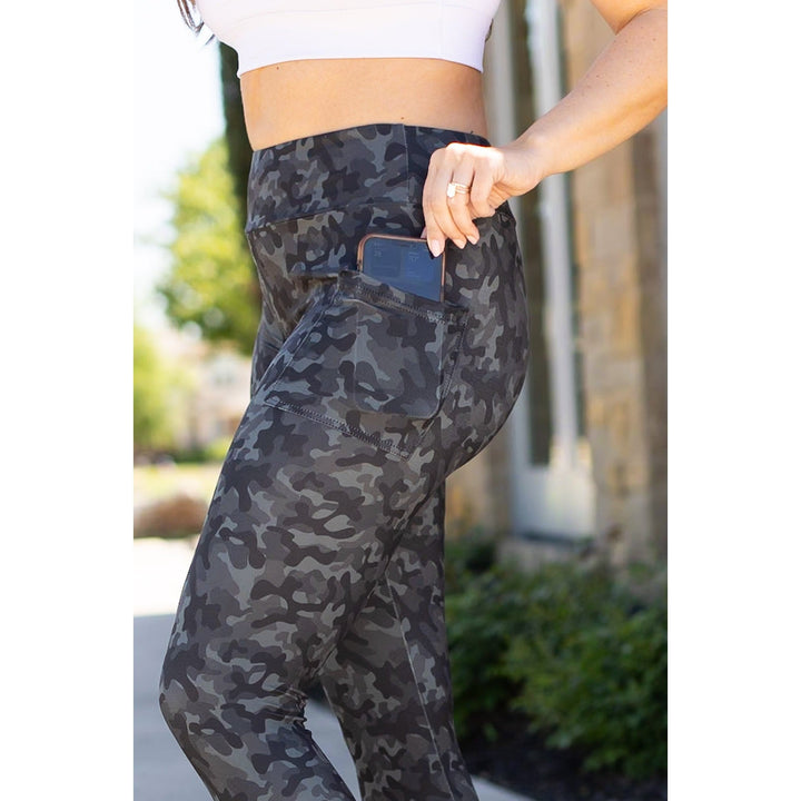 Army Camo CAPRI Leggings -  - Luxe Leggings by Julia Rose®