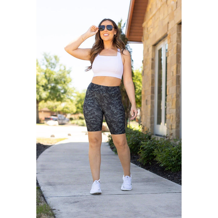 Army Camo BIKER Shorts -  - Luxe Leggings by Julia Rose®