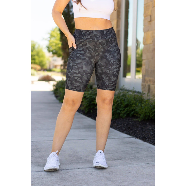 Army Camo BIKER Shorts -  - Luxe Leggings by Julia Rose®