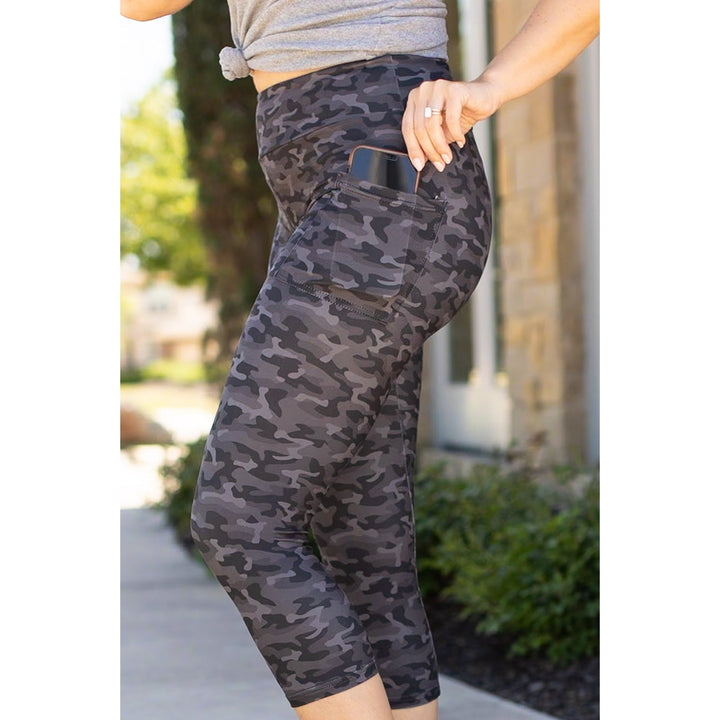 MAVERICK Camo CAPRI's  - Luxe Leggings by Julia Rose®