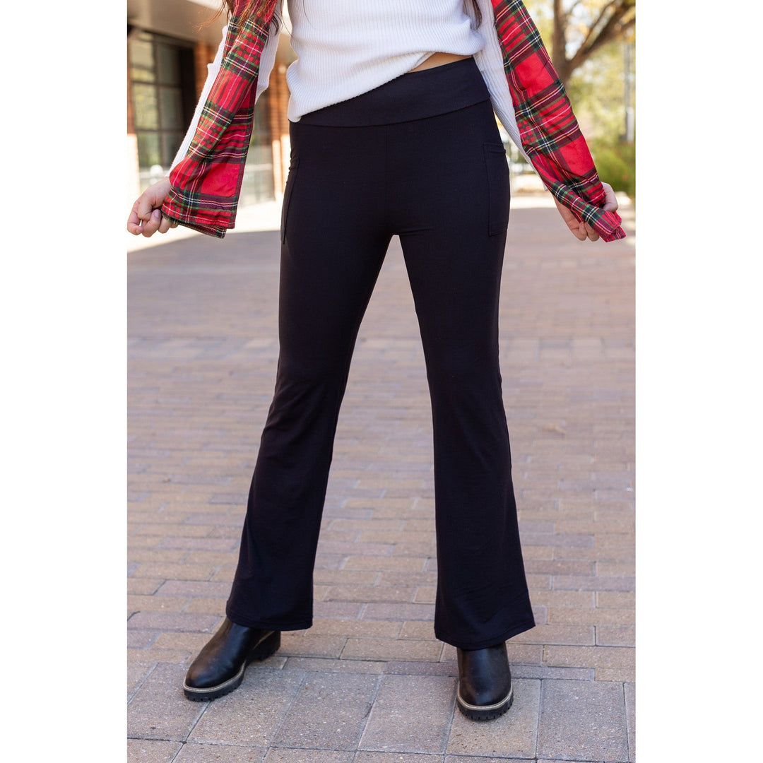 * OW Flare Leggings 30” - Black Bootcut Leggings