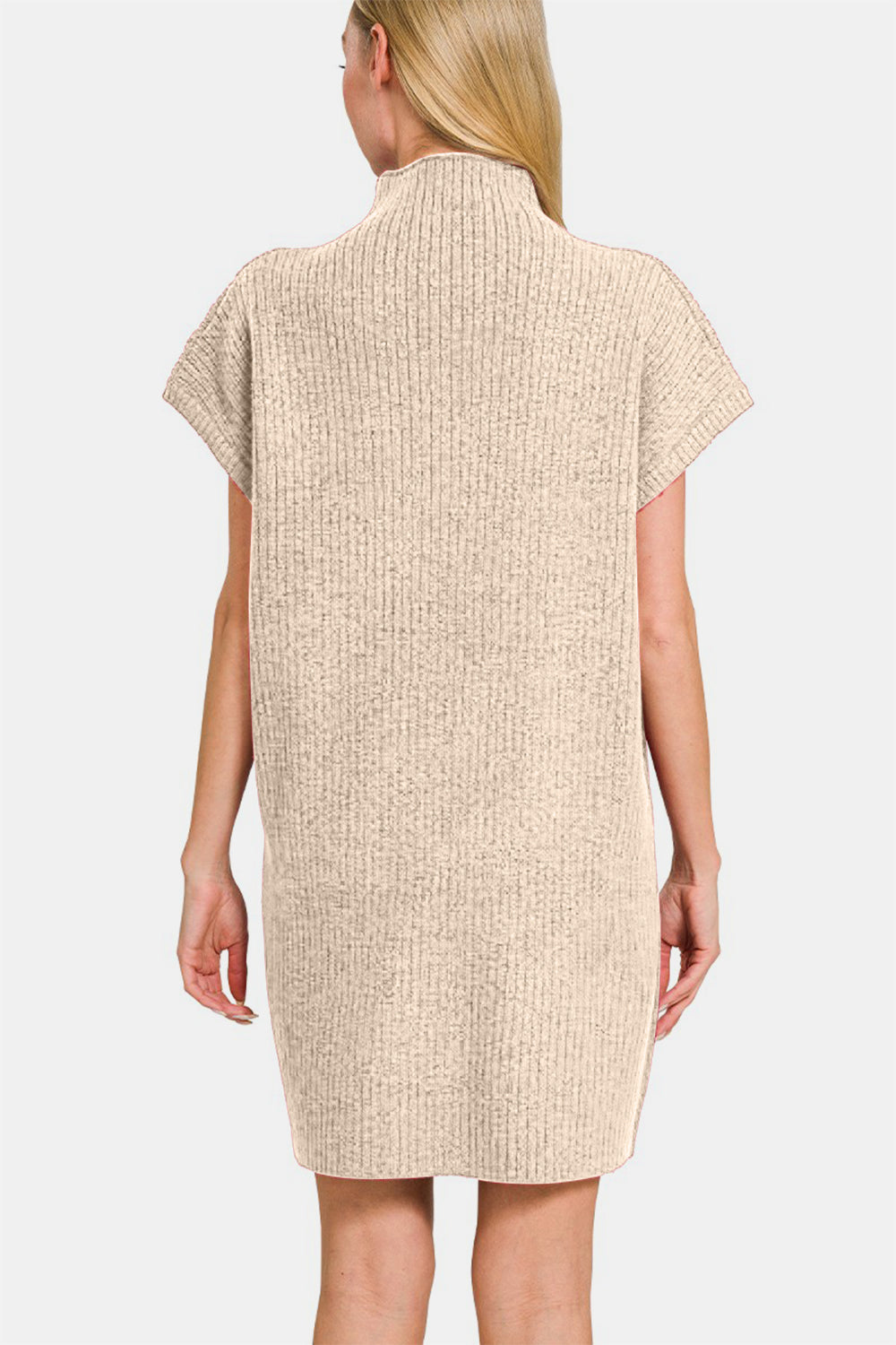 Gia Short Sleeve Sweater Mini Dress