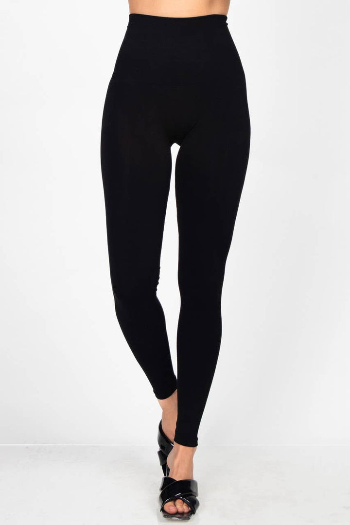 The Tummy Tuck Legging in BLACK