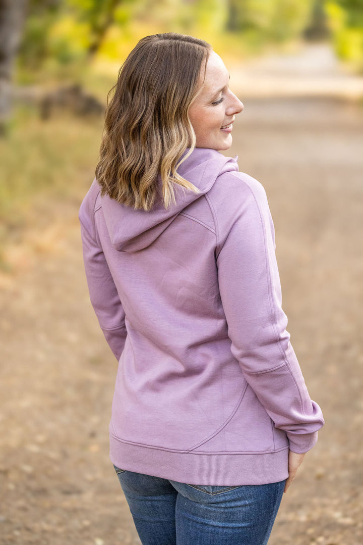 IN STOCK Scuba HalfZip Hoodie - Lavender