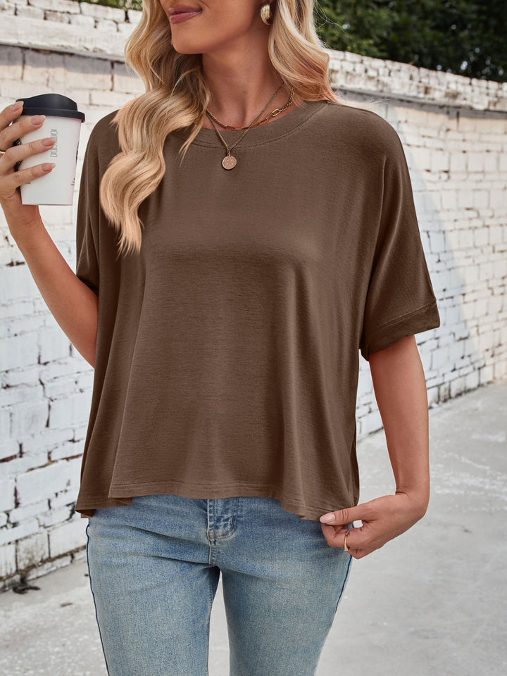 Lovelet Round Neck Half Sleeve T-Shirt