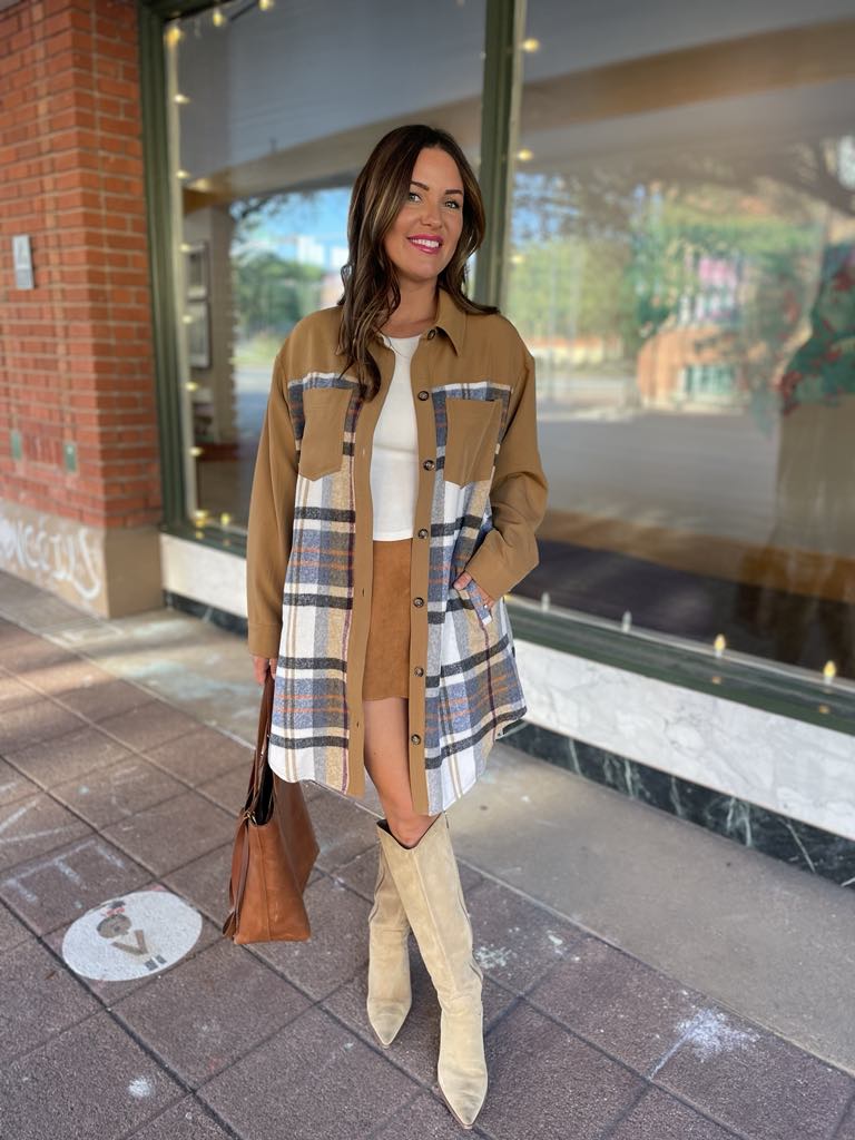 Durham Plaid Jacket in Two Colors