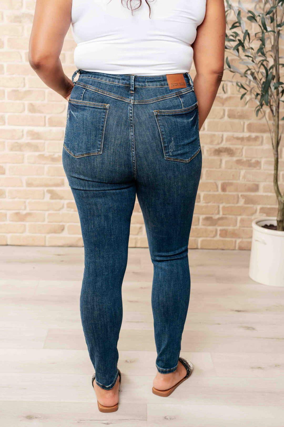 Cora High Rise *TUMMY CONTROL BUTT LIFT* Judy Blue Skinny Jeans