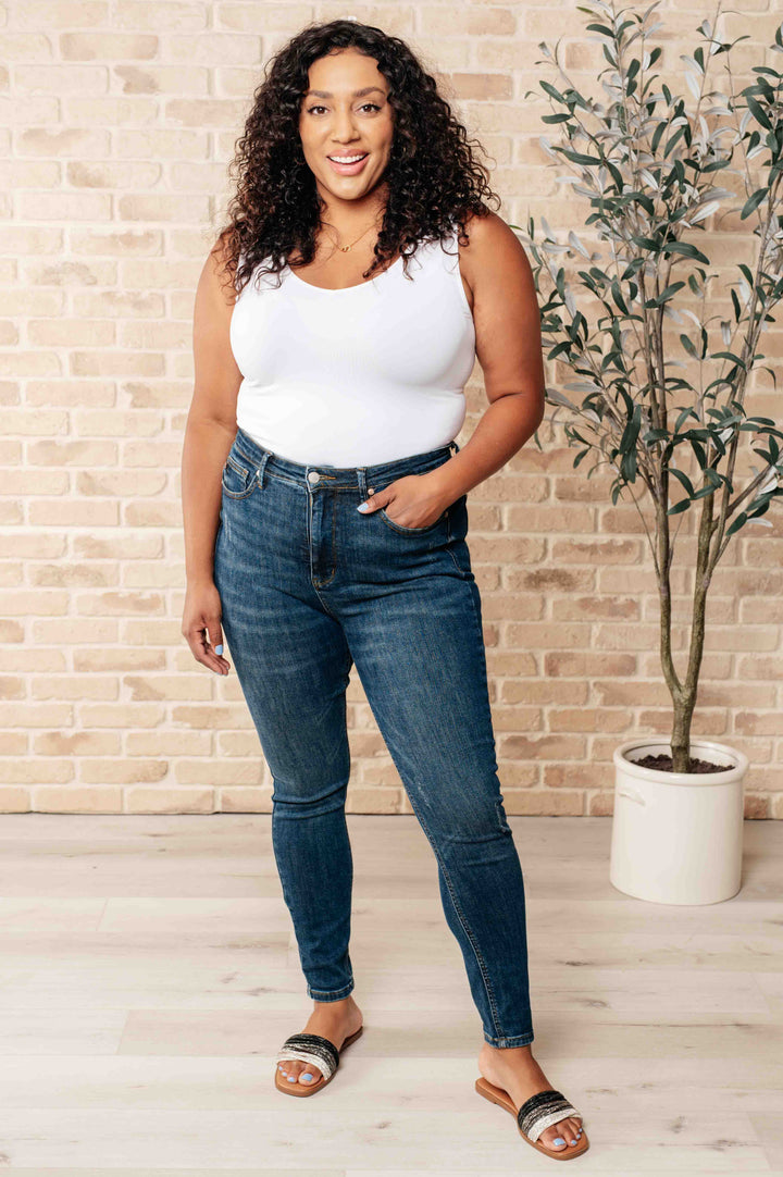 Cora High Rise *TUMMY CONTROL BUTT LIFT* Judy Blue Skinny Jeans