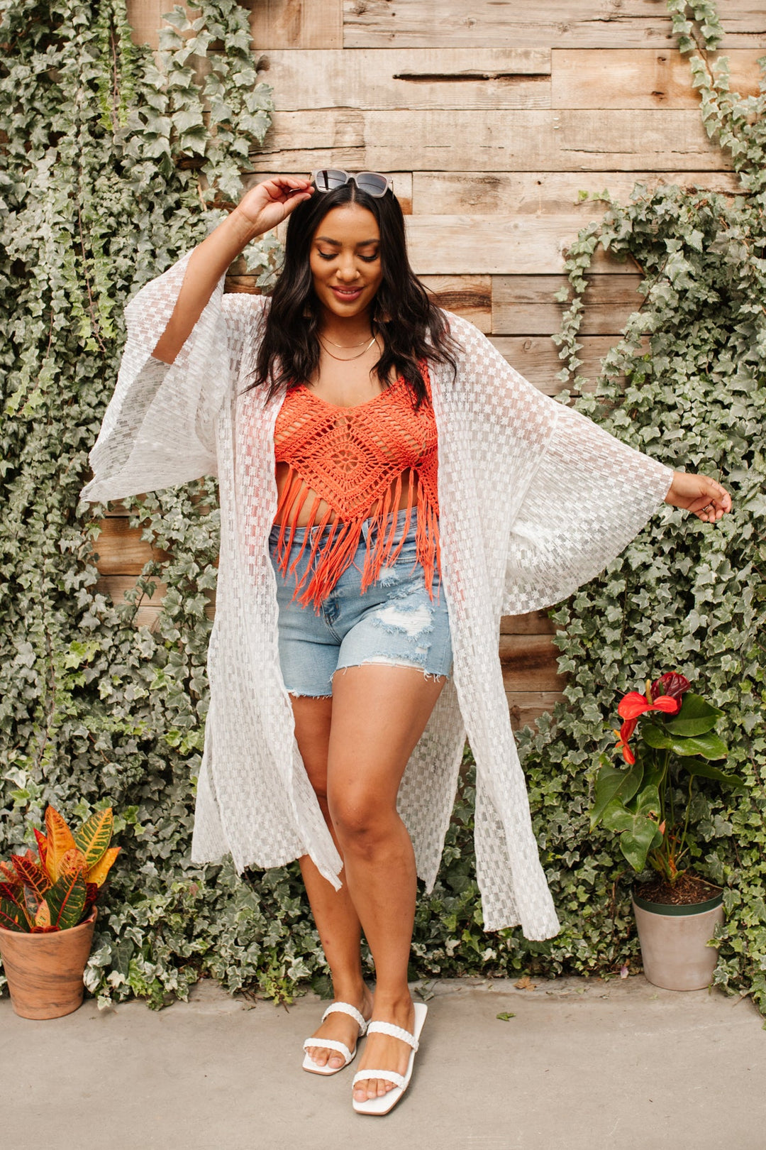 Festival Fringe Tank in Orange