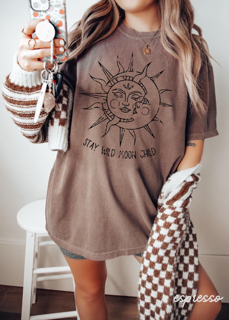 Stay Wild Moon Child Eclipse Tee *PRE ORDER*