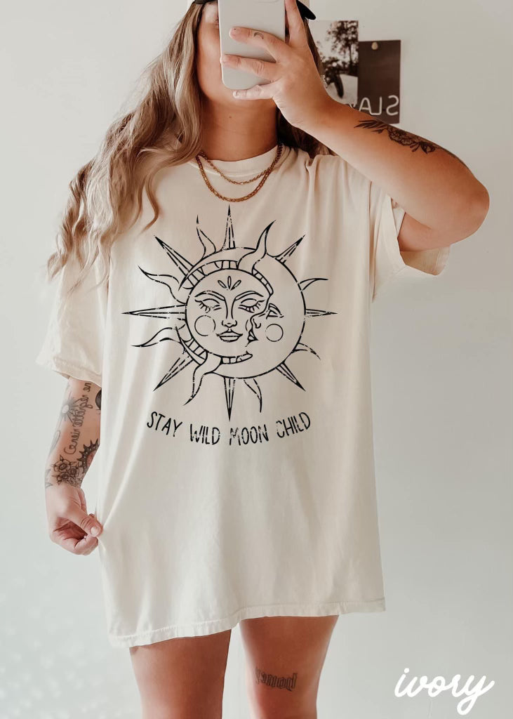 Stay Wild Moon Child Eclipse Tee *PRE ORDER*