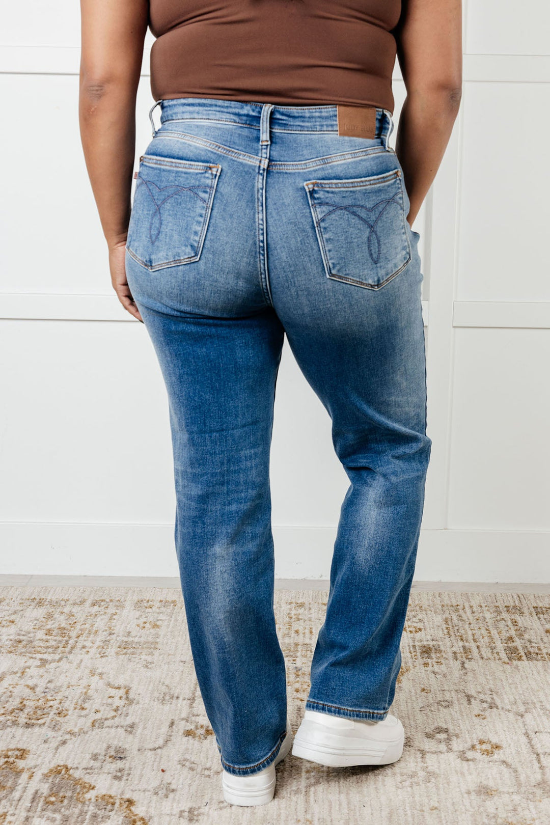 Nivea Vintage Wash Thermal Straight Jeans- Judy Blue