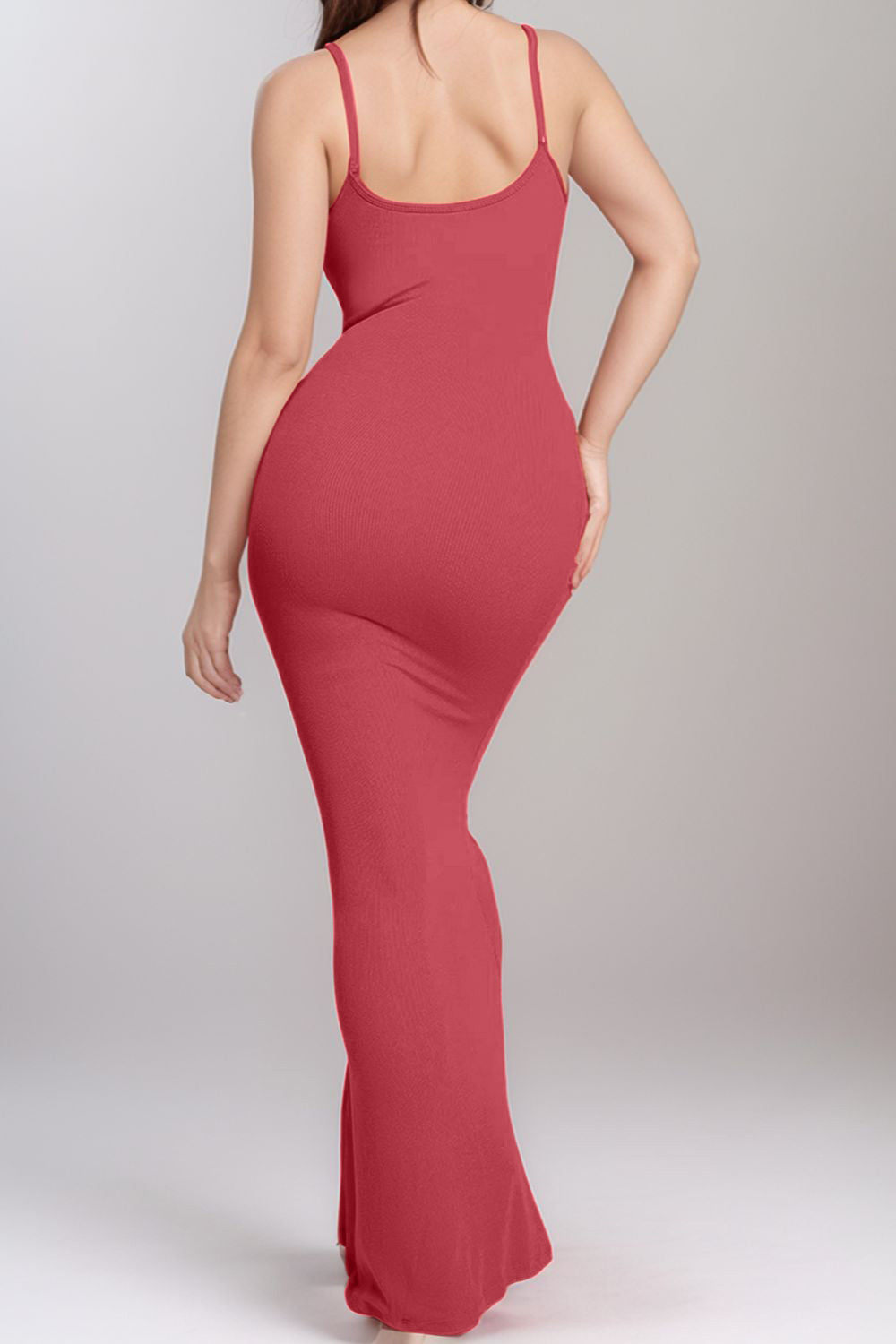 Sleeveless Maxi Dress Built-In Shapewear