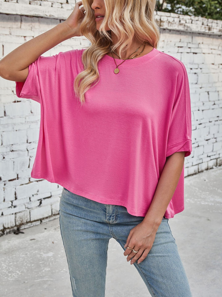 Lovelet Round Neck Half Sleeve T-Shirt