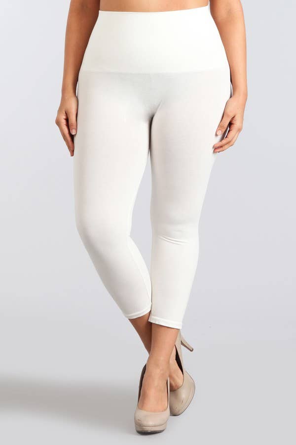 The Cropped Tummy Tuck Legging (Plus Size)