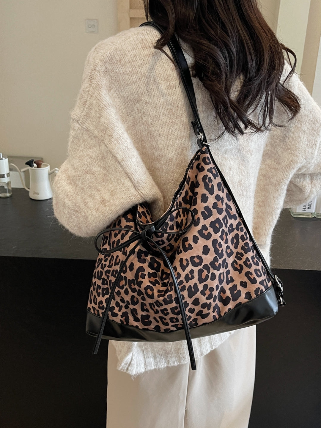 Leopard Dual Purpose Crossbody Bag