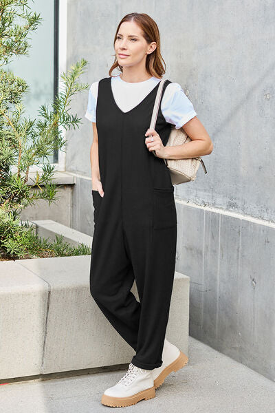 The Wear All Sleeveless Straight Jumpsuit