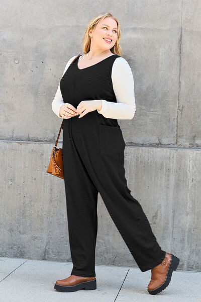 The Wear All Sleeveless Straight Jumpsuit