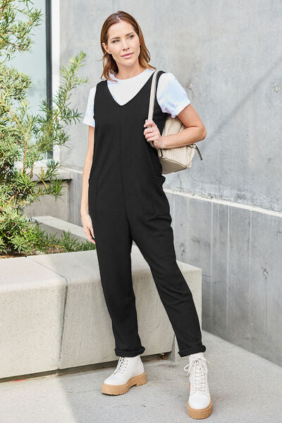 The Wear All Sleeveless Straight Jumpsuit